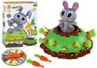 Lean Toys, Wyrwij marchewki, gra zręcznościowa, skaczący królik