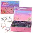 Lean Toys, zestaw koralików i zawieszek do tworzenia biżuterii