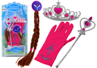 Lean Toys, zestaw księżniczki, różowy, 4 elementy