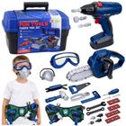 Lean Toys, zestaw majsterkowicza w skrzynce, 30 elementów