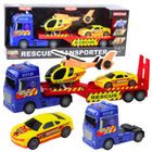 Lean Toys, zestaw pojazdów ratowniczych