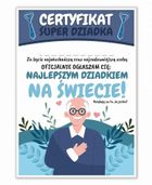 LearnHow, certyfikat A4, dzień Super dziadka, 5 szt.