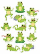 LearnHow, dekoracje okienne, dwustronne, żabki, 12 elementy