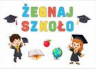 LearnHow, dekoracje okienne, żegnaj szkoło, 19 elementów