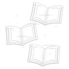 LearnHow, dekoracje szkolne, duże książki, 3D, 3 elementy