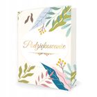 LearnHow, dyplom A5 składany, Podziękowania, Flora, 5 szt.