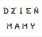Learnhow, litery dekoracyjne, A4, dzień mamy, 9 elementów