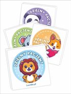 LearnHow, naklejki dzielny pacjent, zwierzątka