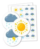 LearnHow, naklejki motywacyjne, pogoda