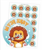 LearnHow, naklejki pochwały, myję zęby