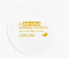 Lebelage, hydrożelowe płatki pod oczy, 24k złoto + kolagen, 60 szt.