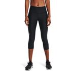 Legginsy damskie 3/4, czarne, Under Armour