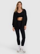 Legginsy damskie, czarne, 4F