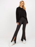 Legginsy damskie, czarne, My Red Lips