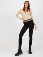 Legginsy damskie, czarne, Relevance