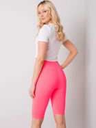 Legginsy damskie, kolarki, różowe, Ex Moda