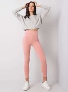 Legginsy damskie, różowe, Rue Paris