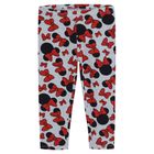 Legginsy dziewczęce 3/4, szare, Myszka Minnie
