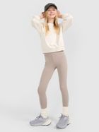 Legginsy dziewczęce, beżowe, 4F