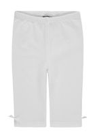 Legginsy dziewczęce, białe, Kanz