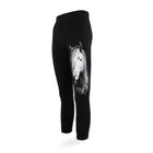 Legginsy dziewczęce, czarne, Tup Tup