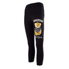 Legginsy dziewczęce, czarne, Tup tup