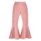 Legginsy dziewczęce, dzwony, różowe, Pinokio