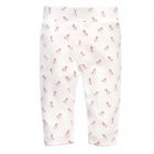 Legginsy dziewczęce, ecru, Pinokio