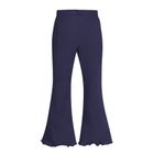 Legginsy dziewczęce, flare, granatowe, Pinokio