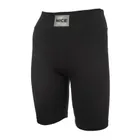 Legginsy dziewczęce, kolarki, prążkowane, czarne, Tup Tup