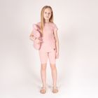 Legginsy dziewczęce, kolarki, różowe, Nicol