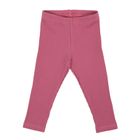 Legginsy dziewczęce, prążkowane, różowe, Nicol