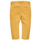 Legginsy niemowlęce, żółte, Pinokio