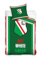 Legia Warszawa, 2-częściowy komplet pościeli, 160-200 cm