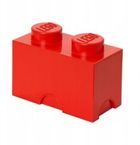 LEGO, Brick 2, pojemnik klocek, czerwony