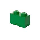 LEGO, Brick 2, pojemnik klocek, zielony