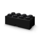 LEGO, Brick 8, pojemnik klocek, czarny