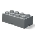 LEGO, Brick 8, pojemnik klocek, szary