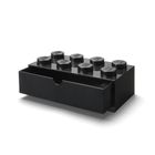 LEGO, Brick 8, pojemnik klocek z szufladą, czarny