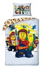 Lego City, 2-częściowy komplet pościeli, 140-200 cm