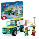 LEGO City, Karetka i snowboardzista, 60403