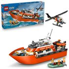 LEGO City, Łódź ratunkowa i helikopter straży przybrzeżnej, 60504