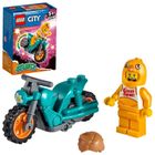 LEGO City, Motocykl kaskaderski z kurczakiem, 60310