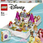 LEGO Disney Princess, Książka z przygodami Arielki, Belli, Kopciuszka i Tiany, 43193