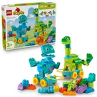 LEGO DUPLO, 3 w 1 Dinozaury na kółkach, 10451