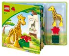 LEGO DUPLO z klockami. Żyrafa