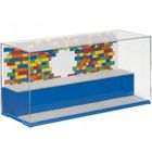 LEGO, duża gablota na klocki i minifigurki, niebieska
