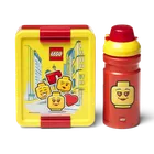 LEGO Girl, zestaw: lunchbox + bidon, 390 ml