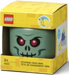 LEGO, mała głowa, green skeleton, pojemnik do przechowywania, rozmiar XS, 0,36l