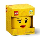 LEGO, mała głowa, pojemnik do przechowywania, girl, rozmiar S, 2l